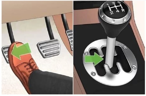 Hướng dẫn đạp côn và vào số đúng cách