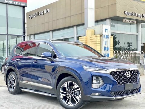 Hyundai Santafe 2.2 AT Premium 2020 Máy Dầu Màu Xanh Cavansize