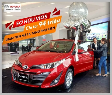 Giá xe mới Toyota Vios G model 2020 tháng 05/2021