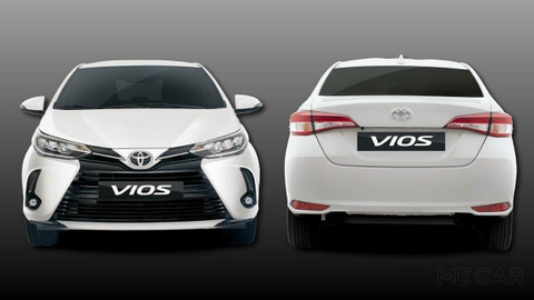 So sánh các phiên bản của Toyota Vios 2021