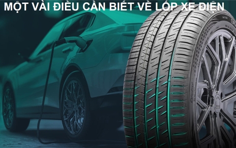 MỘT VÀI ĐIỀU CẦN BIẾT VỀ "LỐP XE Ô TÔ ĐIỆN"