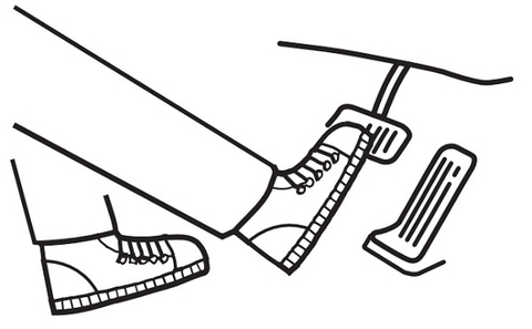 Hướng dẫn sử dụng phanh chân an toàn và đúng cách