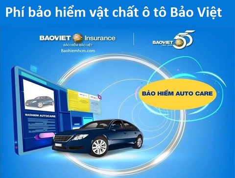 Phí bảo hiểm vật chất ô tô Bảo Việt