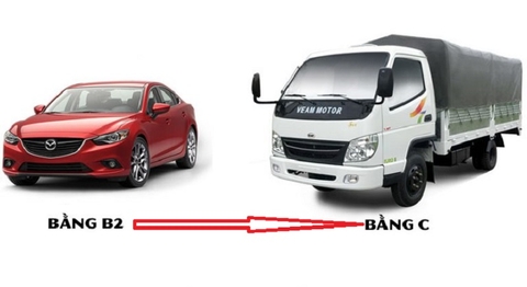 Quy định về việc nâng hạng bằng lái xe ô tô