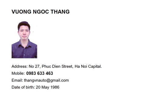 Tác giả: Vương Ngọc Thắng