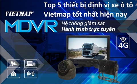 Top 5 thiết bị định vị xe ô tô Vietmap tốt nhất hiện nay