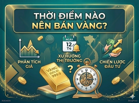 Thời điểm nào nên bán vàng ?