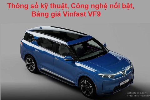 Công nghệ thông minh vượt trội của VF9