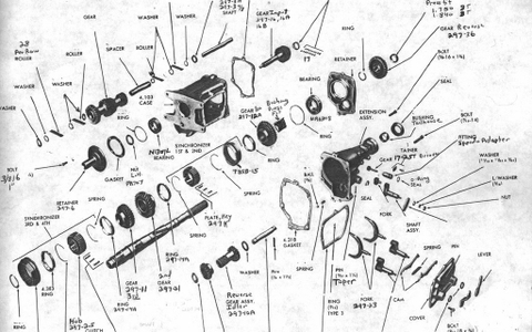 THÔNG SỐ SỬA CHỮA HỘP SỐ SÀN 5 CẤP