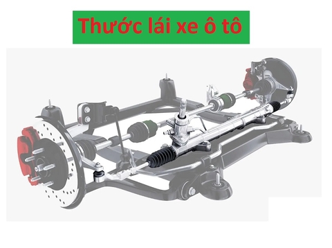 Thước lái ô tô là gì? Tìm hiểu thước lái điện và dầu
