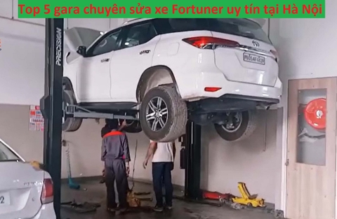 Top 5 gara ô tô chuyên sửa xe Fortuner uy tín tại Hà Nội