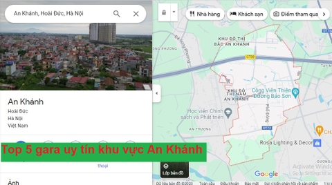 Top 5 gara ô tô sửa chữa uy tín tại An Khánh