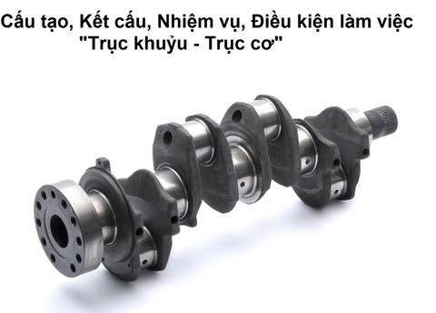 Cấu tạo, Kết cấu, Nhiệm vụ, Điều kiện làm việc "Trục khuỷu - Trục cơ"