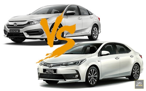 Chọn mua Toyota Altis 2019 hay Honda Civic 2019 ?