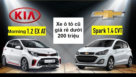 Xe ô tô cũ giá rẻ dưới 200 triệu nên mua xe nào tốt nhất ?