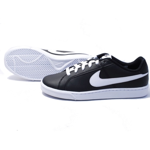 Giày nike court royale-844802010-đen móc trắng