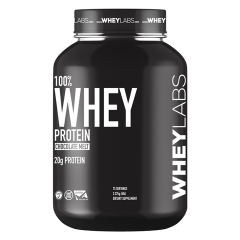 Thực Phẩm Bổ Sung Tăng Cơ WheyLabs 100% Whey Protein hũ 5lbs (2.2kg)