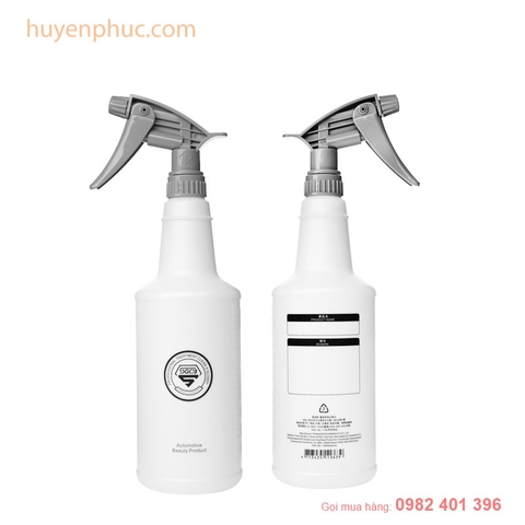 Bình phun dung dịch nước rửa kính, xi bóng lốp rửa xe