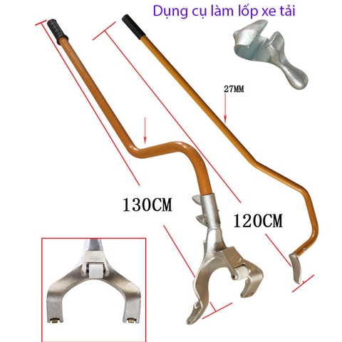 Bộ dụng cụ mở lốp xe tải không săm D-08