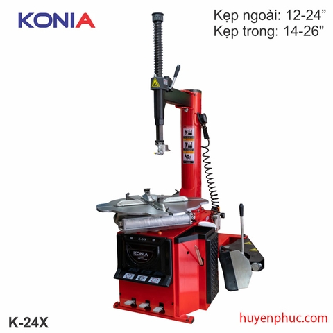 Máy ra vào lốp xe con Konia K-24X - 12-24 Inch