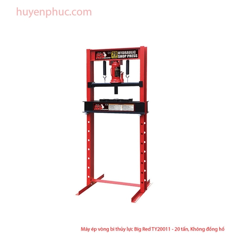 Máy ép vòng bi thủy lực Big Red TY20011 - 20 tấn, Không đồng hồ