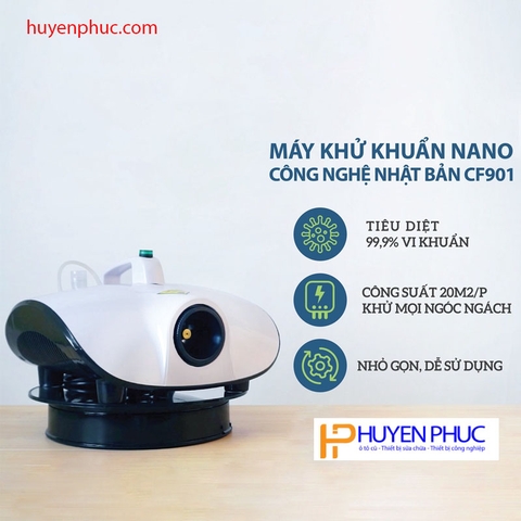 Máy khử mùi diệt khuẩn ô tô sử dụng cho các cửa hàng rửa xe