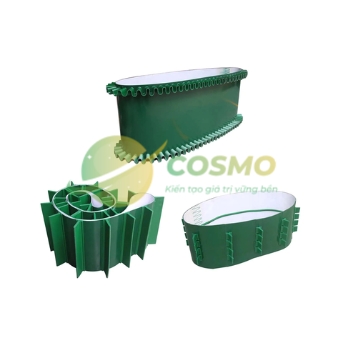 Băng tải PVC xanh công nghiệp cho máy chạy bộ