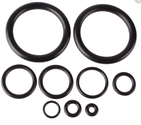 Gioăng cao su 01, NBR, OD12, T1.9, ID7.8, Chịu nhiệt độ cao: ~ 100 Độ c