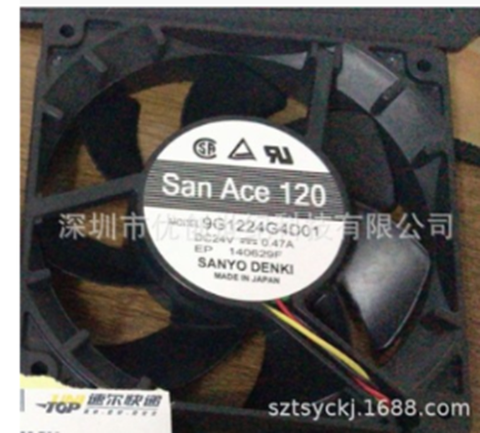 Quạt 9G1224G4D01, 120X120X25MM, DC24V