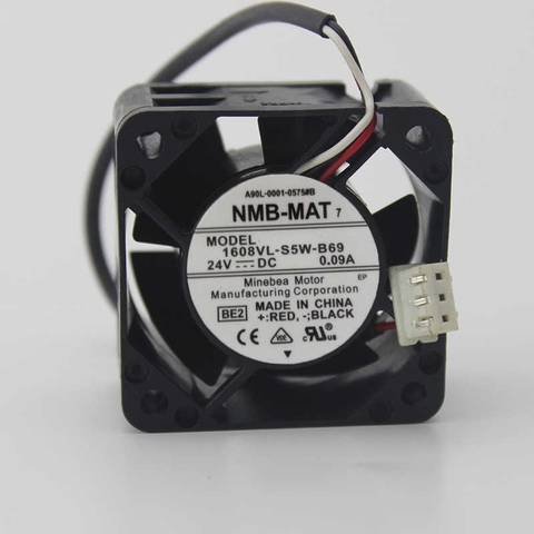 Quạt NMB-MAT, 1608VL-S5W-B69,40x40x20mm,24V/0.09A
