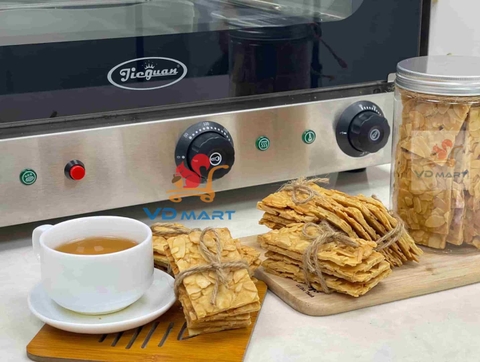 Cách làm Bánh ngói Hạnh nhân siêu dễ cho ngày Tết