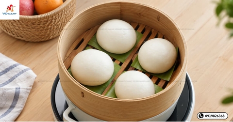 Cách làm bánh bao mềm xốp, trắng đẹp