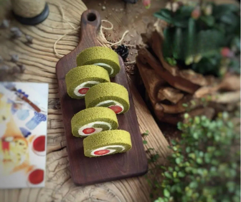 Cách Làm Bánh Bông Lan Cuộn Matcha Nhật Bản cực đơn giản