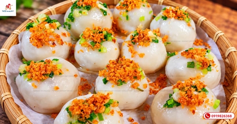Cách làm bánh ít trần dẻo mềm, nhân ngon