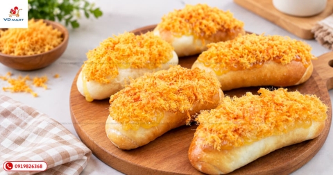 Cách làm bánh mì chà bông mềm ngon cho người mới bắt đầu