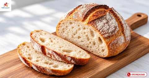 Cách làm bánh mì sourdough cho người mới bắt đầu