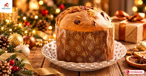 Cách làm bánh Panettone mềm xốp, thơm bơ chuẩn vị Ý