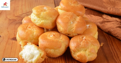 Cách làm bánh su kem nở đều, ruột rỗng