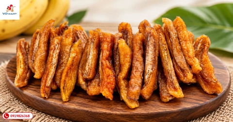 Cách làm chuối sấy dẻo bằng lò sấy đơn giản