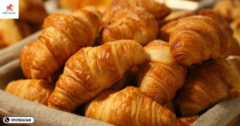 Cách làm croissant (bánh sừng bò) chuẩn từng lớp cho người mới
