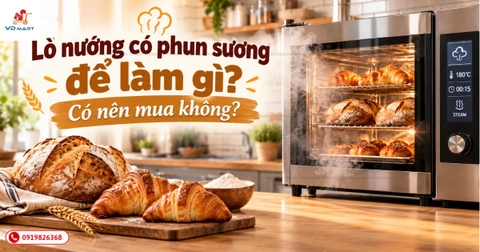 Lò nướng có phun sương để làm gì? Có nên mua không?