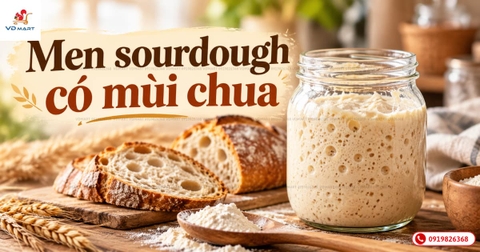 Men sourdough có mùi chua có sao không? Cách xử lý hiệu quả