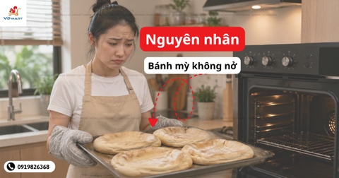 Bánh mì không nở: những nguyên nhân người mới hay gặp
