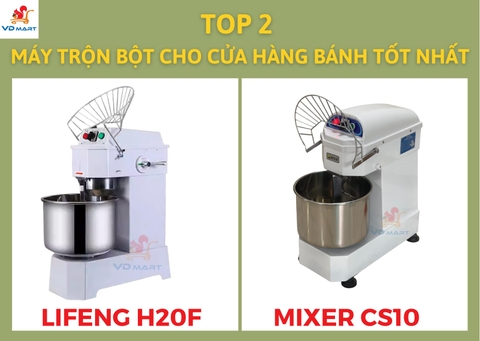 Top 2 máy trộn bột công nghiệp được ưa chuộng nhất 2023