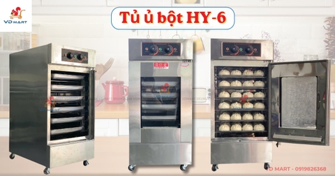 Tủ ủ bột 6 khay YH-6: Giải pháp ủ bột nhanh, đều