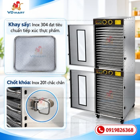 Lò sấy thực phẩm Septree 32 tầng ST-32