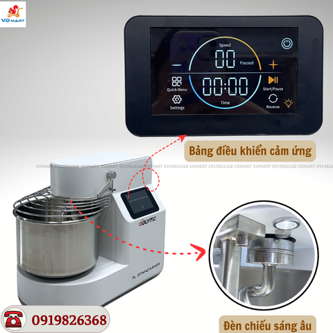 Máy Trộn Bột Joly H7S Điện Tử 7 Lít