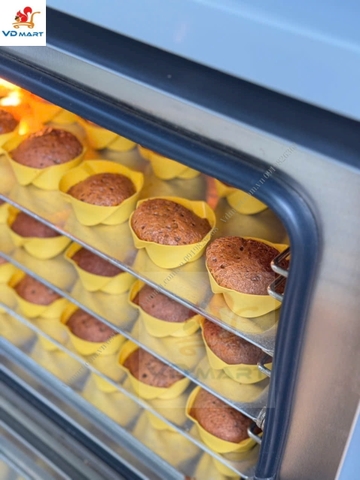 Lò nướng đối lưu JIEGUAN EB-4A nướng 4 tầng dung tích 60l