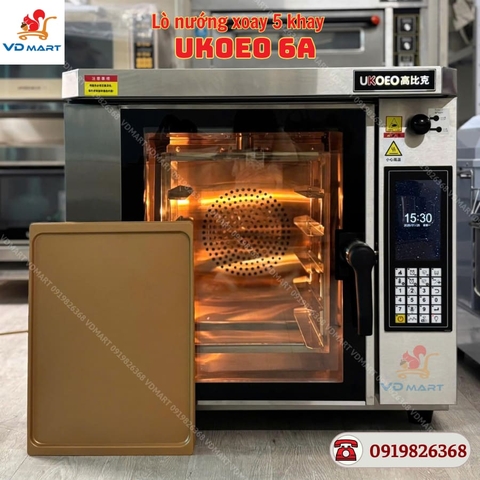 Lò nướng xoay 5 khay UKOEO 6A