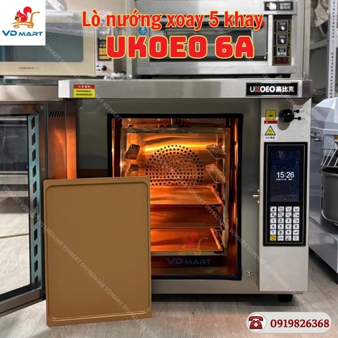 Lò nướng xoay 5 khay UKOEO 6A